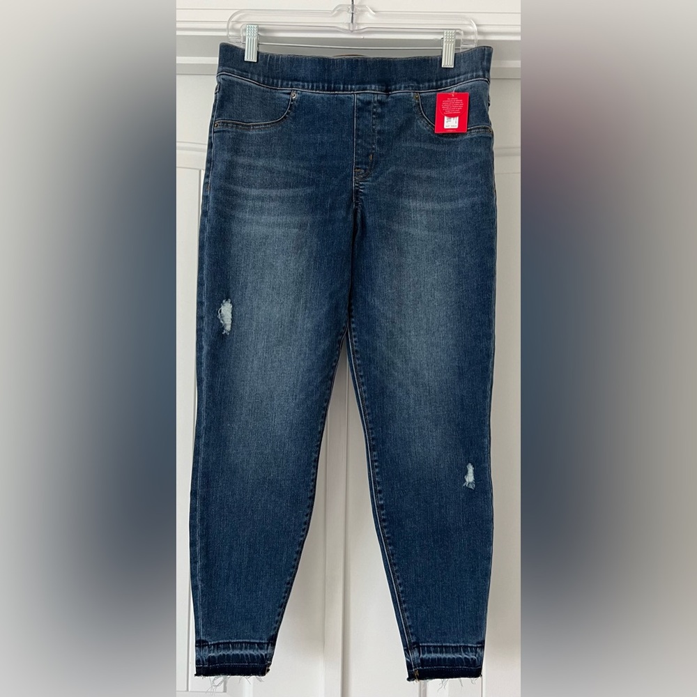 SPANX Distressed Ankle Skinny Jeans - NWT